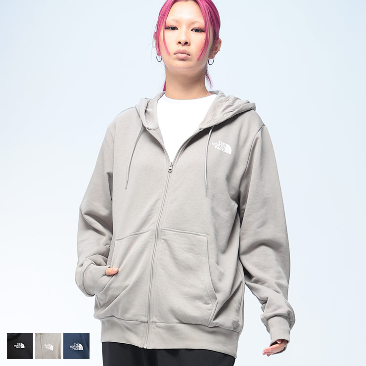 THE NORTH FACE (ザ ノースフェイス) パーカー フルジップ SIMPLE DOME LIGHT REGULAR F/Z HOOD レギュラーフィット シンプル ドームロゴ ユニセックス｜ゼンオンライン店 8,470円