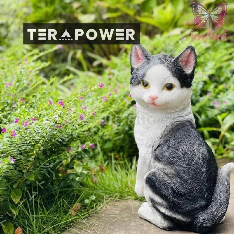 楽天市場】cat ガーデン 庭 猫の置物 ガーデンオブジェ