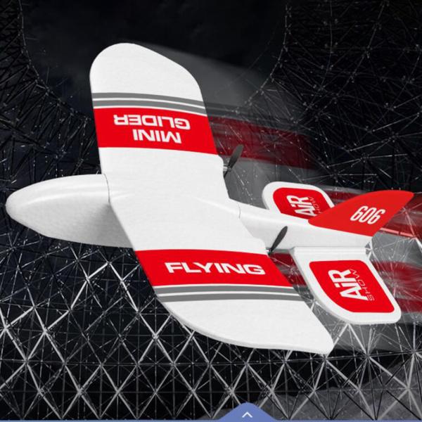 【楽天市場】ミニフォームグライダー2.4Gフライング航空機EPPフォーム飛行機ギフトKF606ボーイトリプルバッテリー用：Terapower