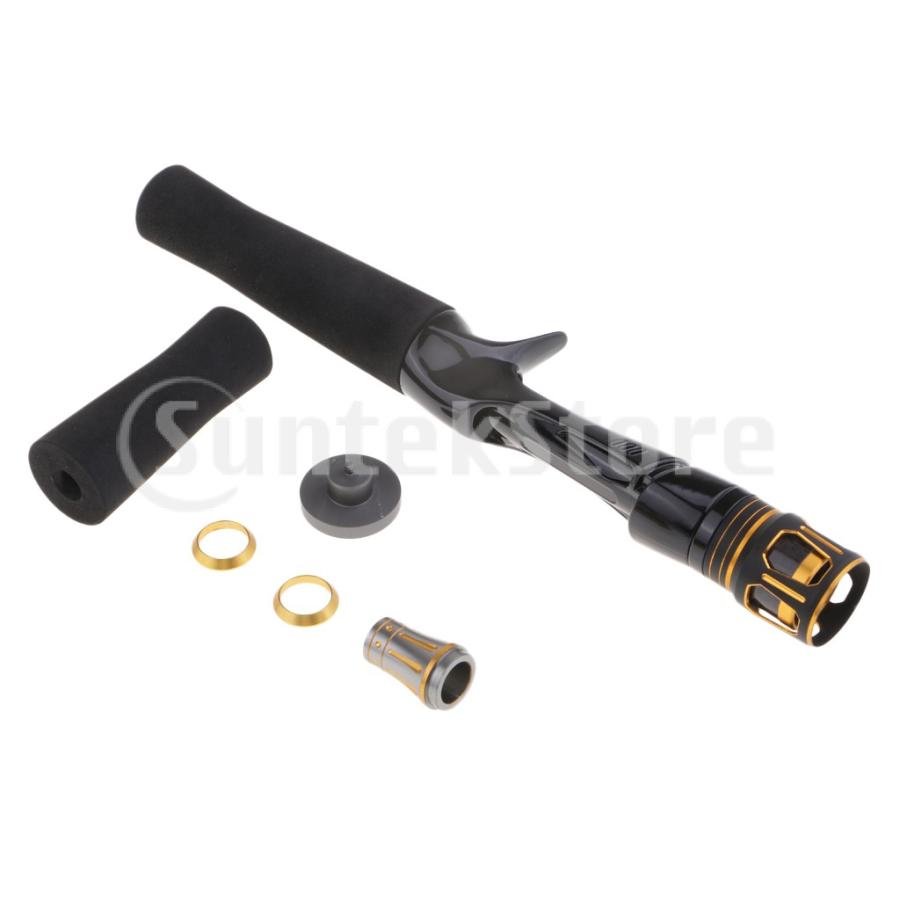 楽天市場】富士工業技徳 カーボンキャスティングハンドルCGOH15SDPR