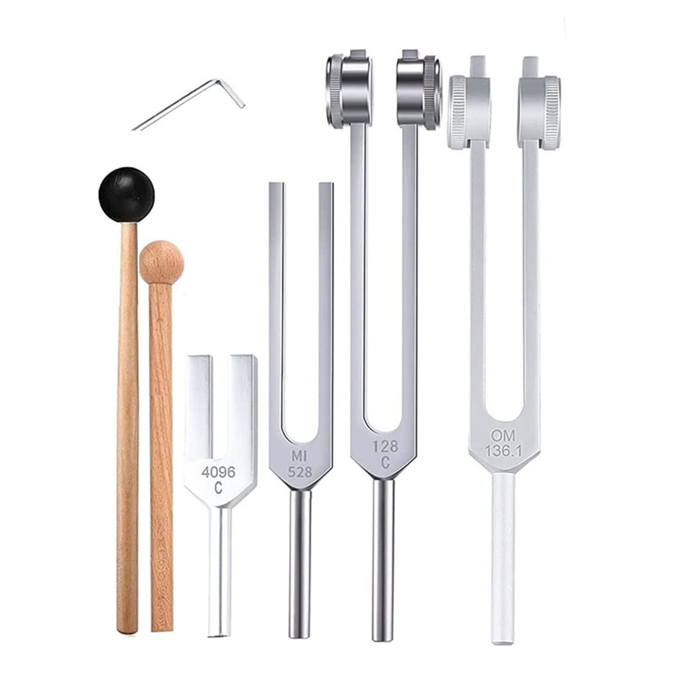 新品　音叉　128 136.1 528 4096hz チューナー　セット Amazon.co.jp: 音叉 128 136.1 528 4096hz チューナー セット