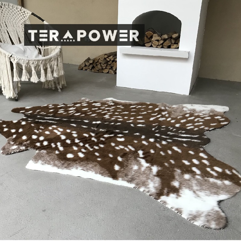 鹿皮 北海道 ラグ カーペットエゾシカ 蝦夷鹿 鹿皮 北海道 ラグ カーペットエゾシカ 蝦夷鹿 天然エゾ鹿革の