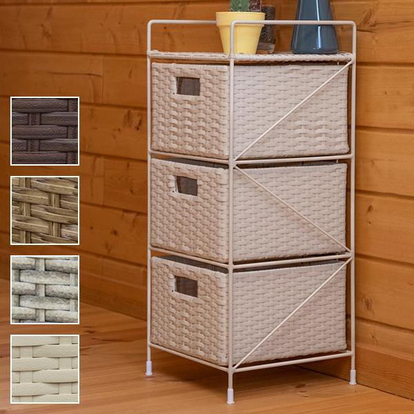 楽天市場】籐製タンス 収納チェスト 収納タンス 幅55cm 引き出し 6段