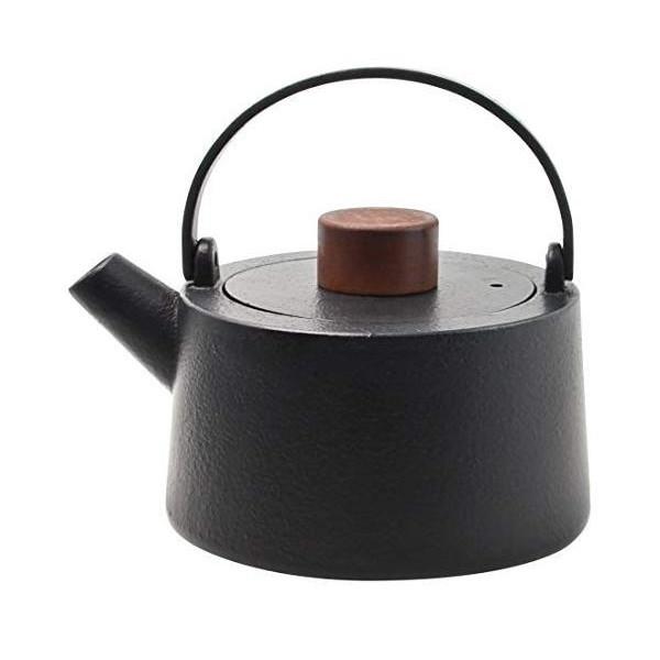 楽天市場】【オリジナル】スタイリッシュ鉄瓶【ベーシック】【ブラック