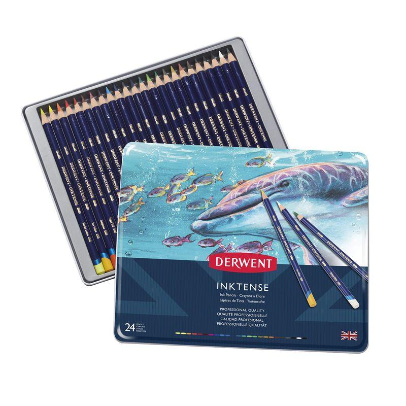 ダーウェント インクテンス DERWENT INKTENSE 100色セット Amazon.com : Derwent Inktense Pencils Art Set, 100 Permanent