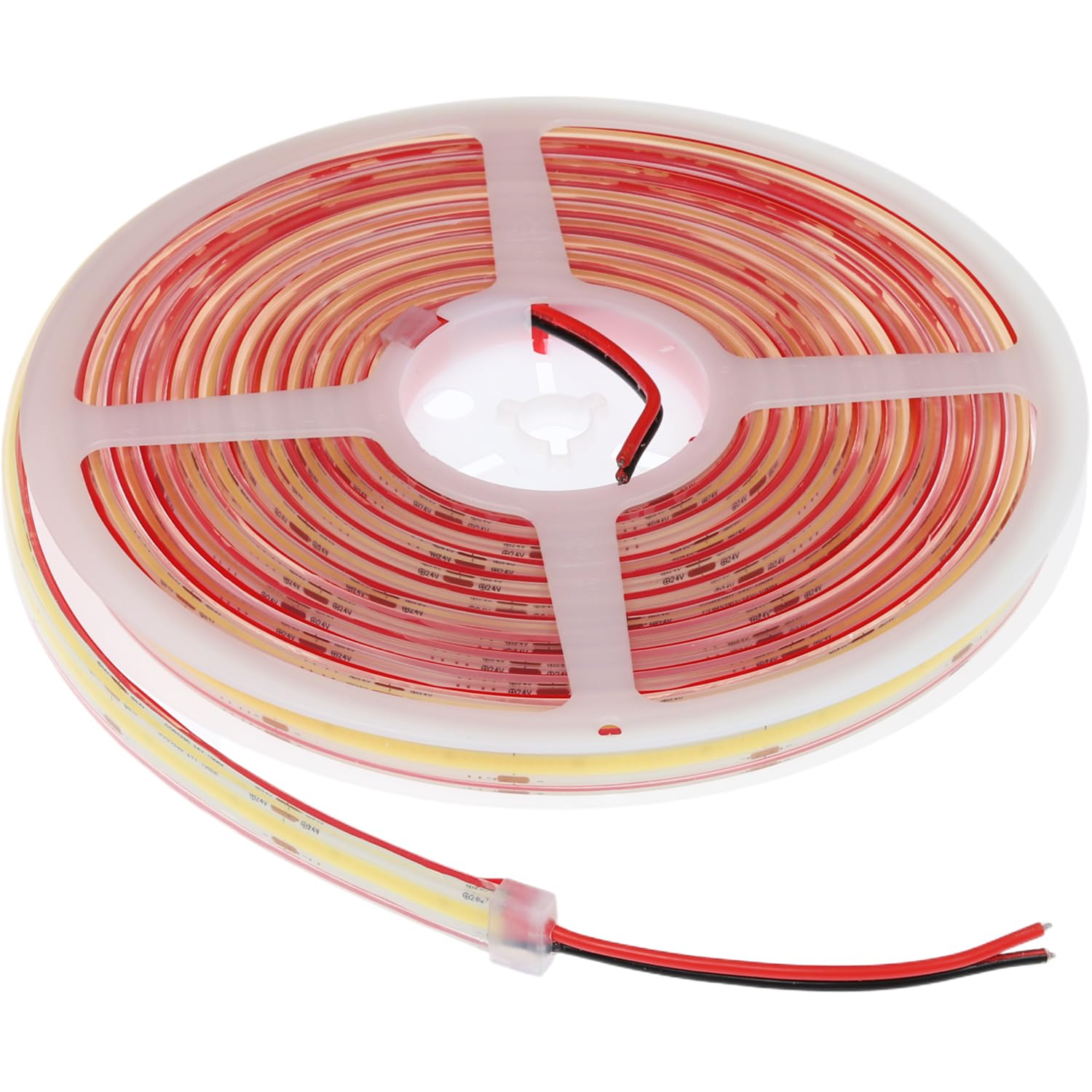 トラック野郎御用達 ledテープライト ledライトテープ 5m 防水 24v ledテープ 24v テープ 車 トラックパーツ テープライト トラック 選挙カー (アンバー)