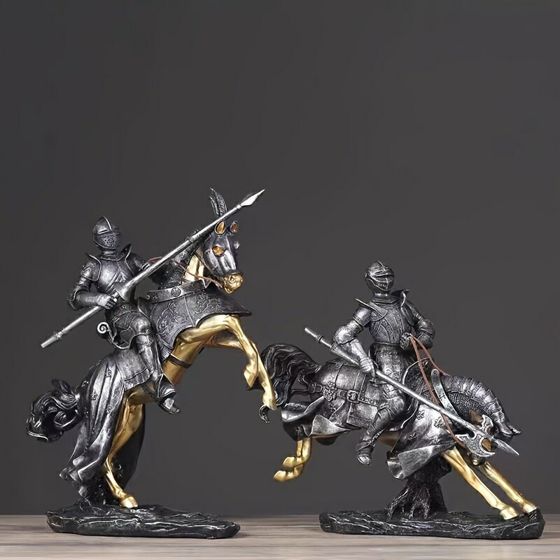 湯布院アンティーク ヨーロピアンアイアン 置物 騎士 ナイト レトロ ビンテージ 楽天市場】鉄仮面のナイト カヴァリエーレ 4 騎士の置物 飾り