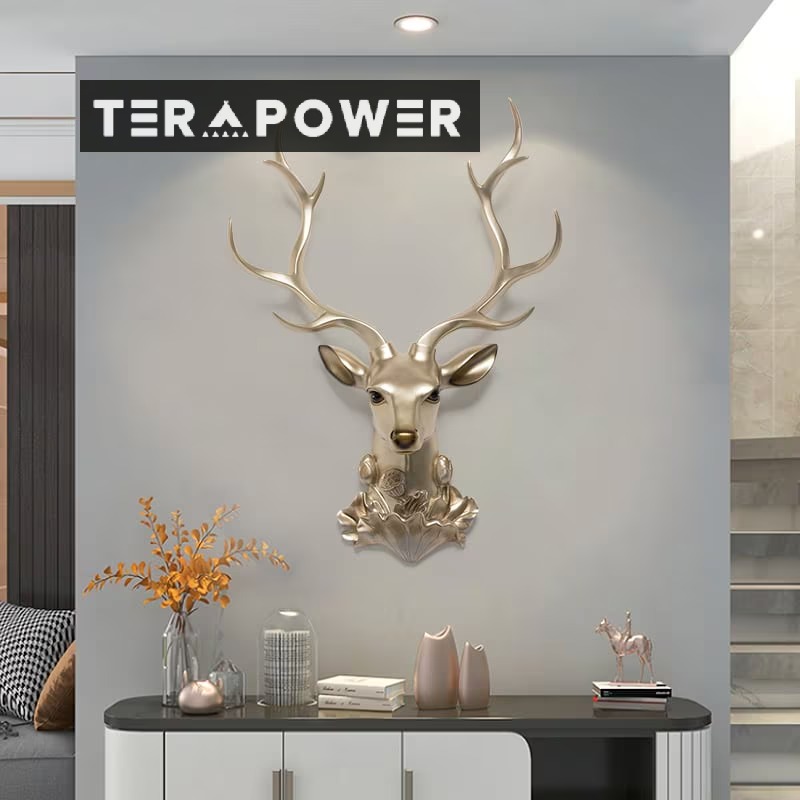 水牛角製 壁掛け 装飾 植物模様付き インテリア オブジェ 水牛角製 壁掛け 装飾 植物模様付き インテリア オブジェ 水牛角