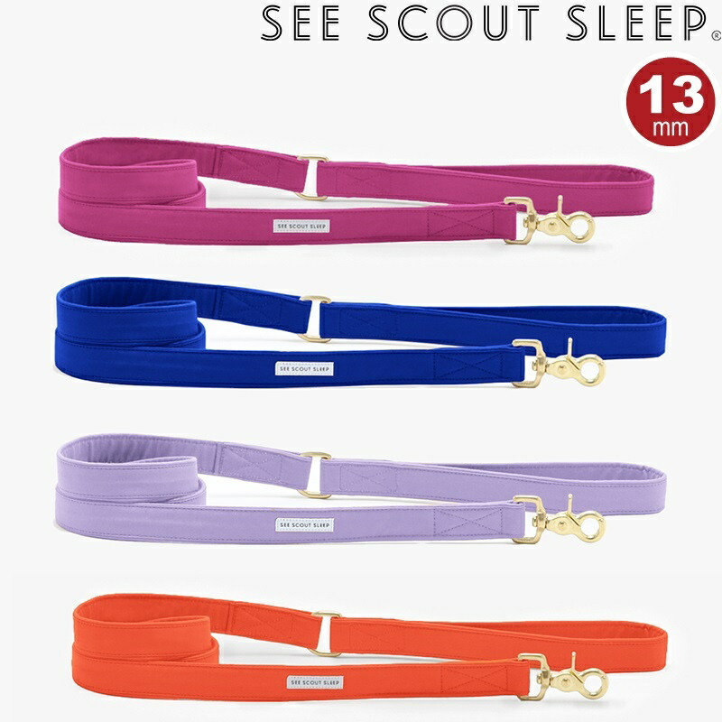 海外ブランド 犬用品 オランダ リーシュ スタンダードリード 犬用 See リード Scout Sleep Sleep 13mm幅 The Scot おしゃれ 超小型犬 小型犬 ペットグッズ専門店 Zenpets