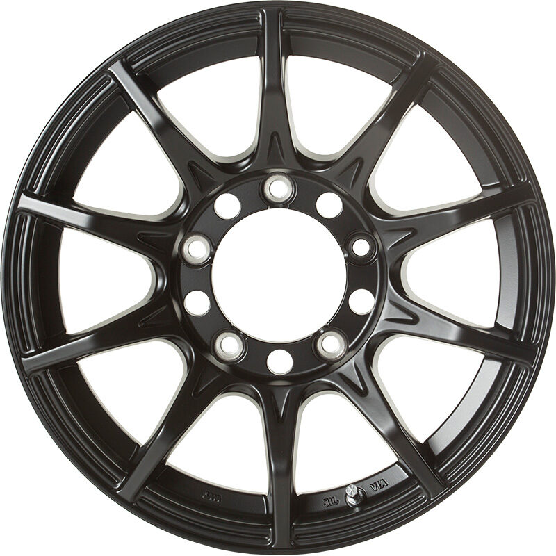 5ZIGEN ホイール BLACK-MAN GI 17インチ 6.5 インセット38 6穴 PCD139.7 MAT/BLACK BMG7653863MB｜ゼンリンドライバーズステーション