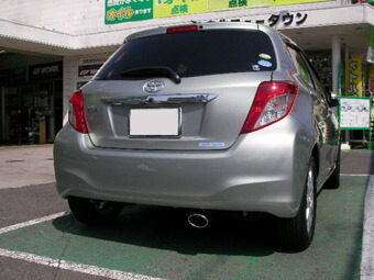 【メーカー直送品】5ZIGEN マフラーカッター TOYOTA ヴィッツ(V) NCP131 _MC10-16122-002