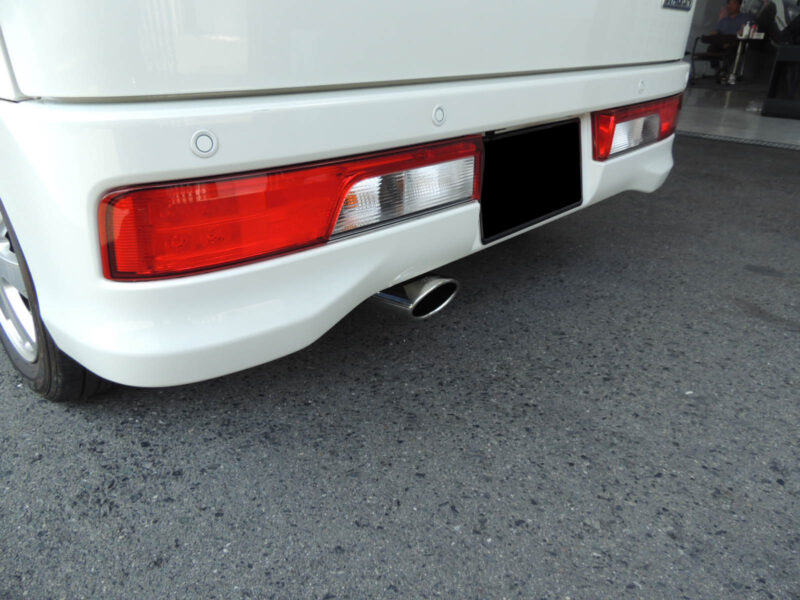 5ZIGEN マフラーカッター MC10-21122-020 SUZUKI エブリィワゴン DA17W ＰＺターボＳＰＬ