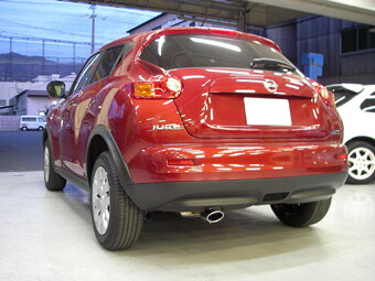 【メーカー直送品】5ZIGEN マフラーカッター NISSAN ジューク YF15 _MC10-22121-002
