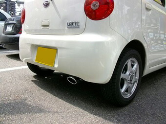 【メーカー直送品】5ZIGEN マフラーカッター DAIHATSU ムーブラテ L550S(X) _MC10-23122-005