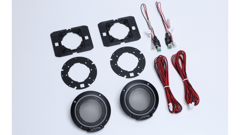 アルパイン(ALPINE)メティオサウンド専用ライティンググリルキット(LED色:ブルー) KTX-MS-LG01-B