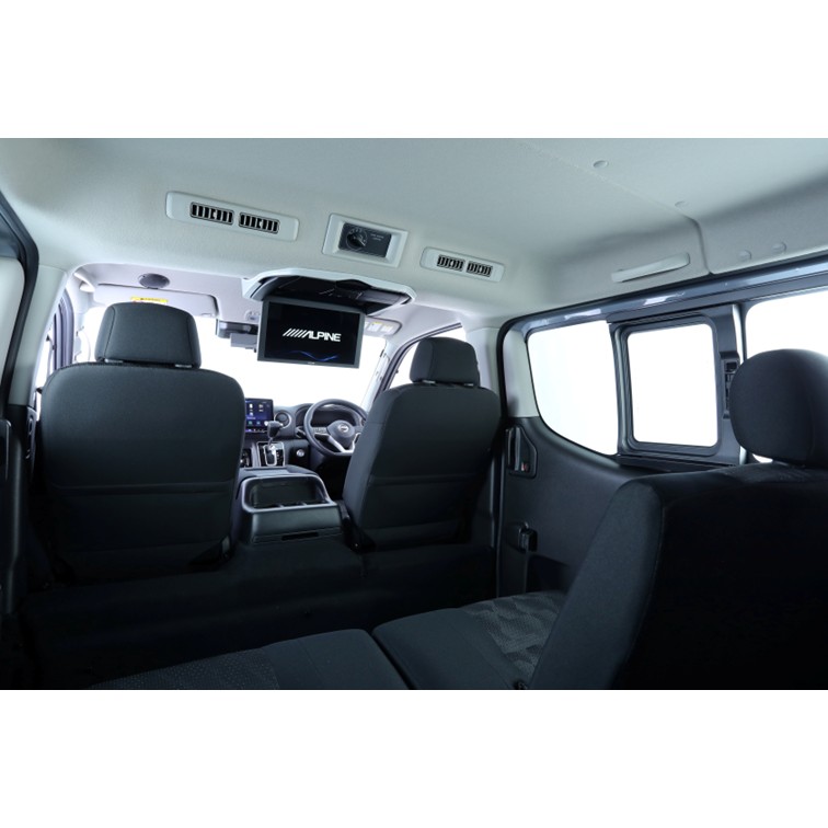 ALPINE(アルパイン) キャラバン専用12.8型 リアビジョンキットMC後 KTX-N120RV-CV-26VG-L