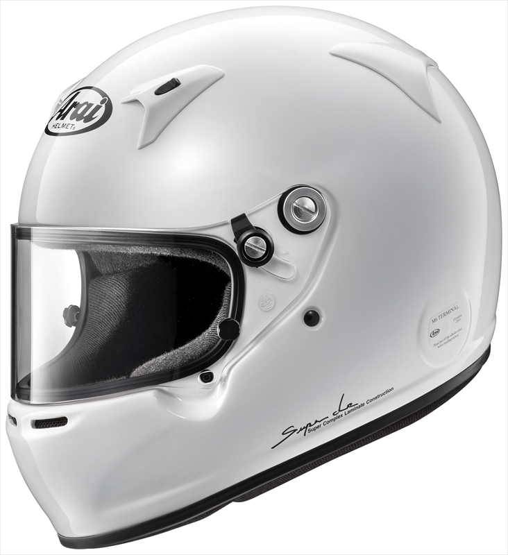 Arai アライ 四輪用ヘルメット GP-5W 8859 (57-58) 白 Super CLc構造