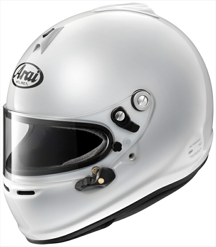 楽天市場】【送料無料】Arai/アライ 四輪用ヘルメット GP-6S 8859 (57-58) 白 cLc構造 4530935426928 :  ゼンリンドライバーズステーション