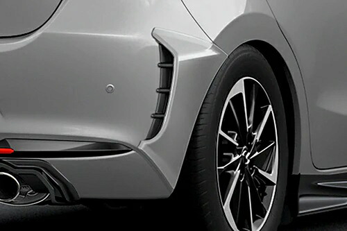 オートエクゼ リアサイドカウル MAZDA2 全車 DJA1V3060BB