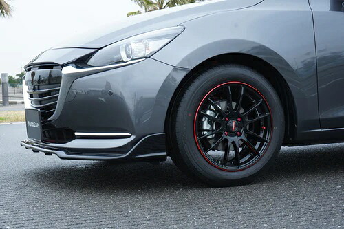 オートエクゼ フロントアンダースポイラー MAZDA2 全車 DJA1V4900