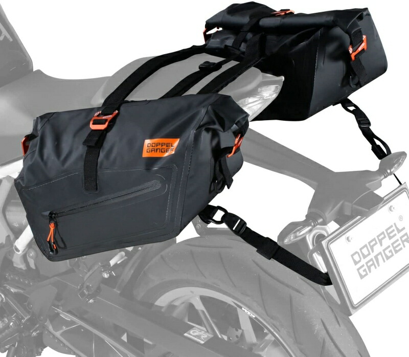 ドッペルギャンガー ターポリン サイドバッグ 40L (片側20L×2) 楽天市場】DOPPELGANGER(ドッペルギャンガー) ターポリンサイド
