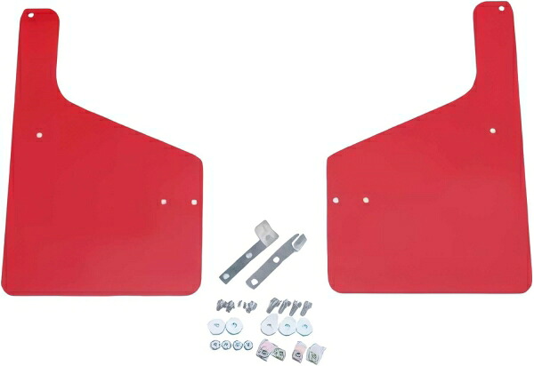 クスコ(Cusco) スズキ ハスラー用 4&times;4 STYLE シールドフラップ リヤ用 レッド 2枚セット 621-851-RR｜ゼンリンドライバーズステーション 9,883円