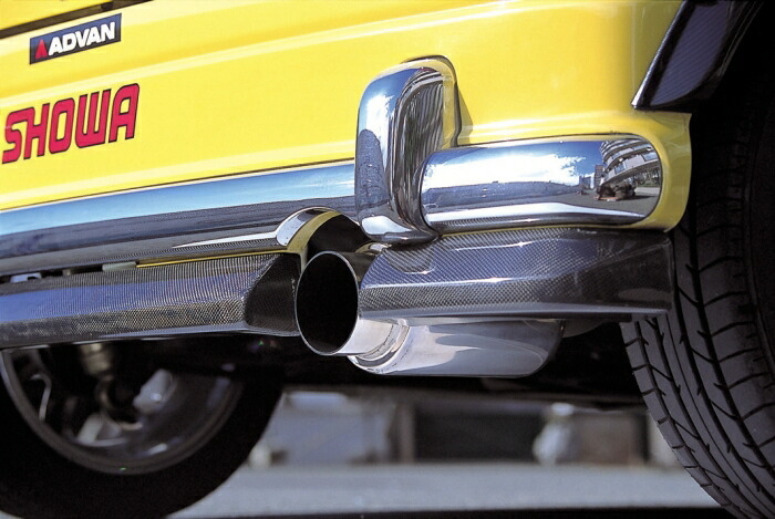 楽天市場】D-SPORT(ディースポーツ) スポーツマフラー 1本出し砲弾