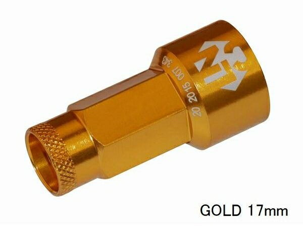 FOLIATEC ラグナットカバー 17mm ゴールド 品番737203