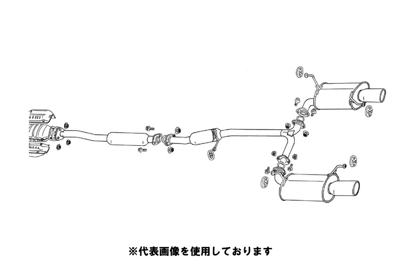 (発送先自動車関連業者のみ)フジツボ Legalis R レガリス アール CF4 トルネオ SIR-T F20B H9.9～H12.6 760-54111