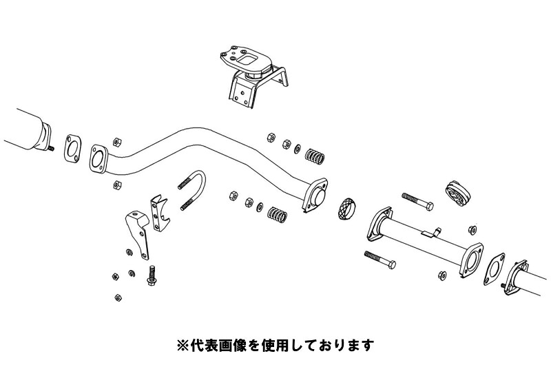 (発送先自動車関連業者のみ)フジツボ FRONT PIPE フロントパイプ EA21R カプチーノ K6A H3.10～H10.3 620-80313｜ゼンリンドライバーズステーション