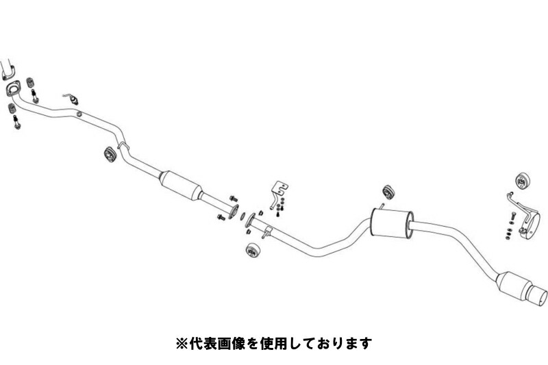 (発送先自動車関連業者のみ)フジツボ A-RM エーアールエム QNC21 bB 1.5 2WD 3SZ-VE H17.12～H22.7 250-21621