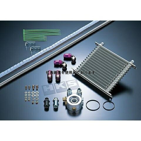 HKS オイルクーラー汎用キット・Sタイプ コアサイズ 200×200×32・15段 15002-AK006