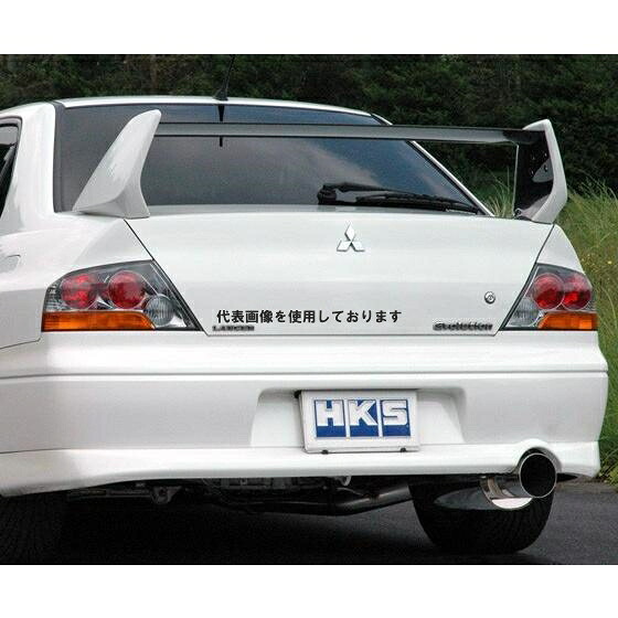 HKS サイレント ハイパワー マフラー ランサーエボリューションVII GT-A CT9A 4G63(TURBO) 02/02-03/01 31019-AM007