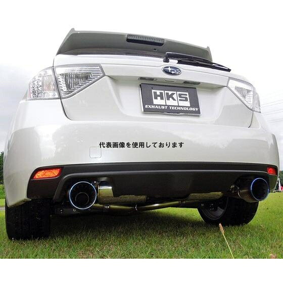 HKS スーパー ターボ マフラー インプレッサ WRX STI GRF EJ25(TURBO) 09/02-14/08 31029-AF005|ゼンリンドライバーズステーション