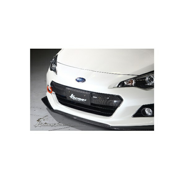 Kansai サービス カーボンフロントバンパープロテクター ＺＣ６（Ｍ／Ｃ前） KAF060 トヨタ／スバル ８６，ＢＲＺ Ｚ＃６ ＢＲＺ前期専用