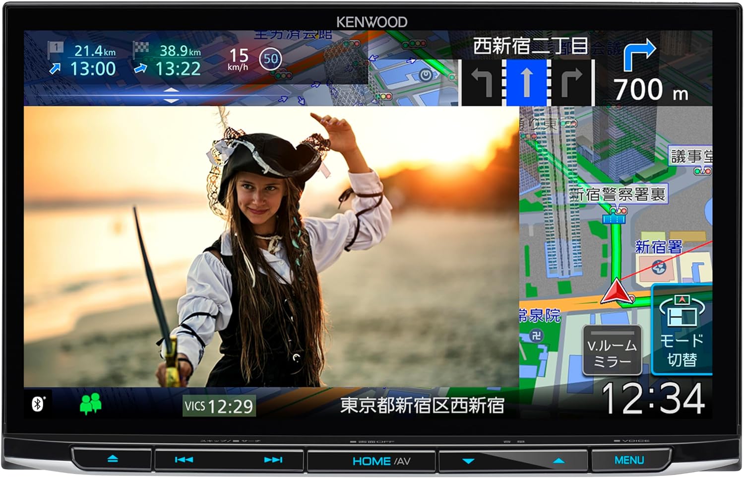 楽天市場】☆□ KENWOOD / ケンウッド 彩速ナビ MDV-S811HDL