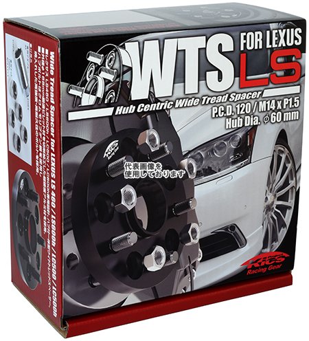 KYO-EI(協永産業) WIDE TREAD SPACER LEXUS LS / LC ワイドスペーサー 27mm ブラック 5827W1