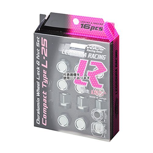 KYO-EI(協永産業) LEGGDURA RACING ショート M12&times;P1.5 16pcs ガンメタ KIL16G(沖縄・離島不可)｜ゼンリンドライバーズステーション