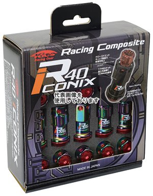 KYO-EI(協永産業) RIA-11NR L&N M12×P1.5 ネオクロ 20pcs レッド RIA-11NR(沖縄・離島不可)