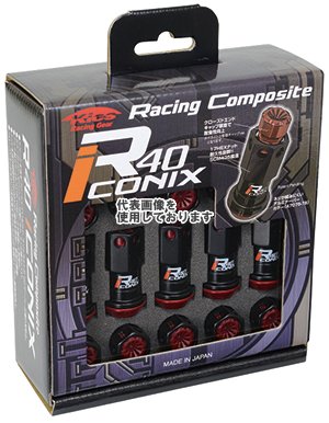 KYO-EI(協永産業) RIF-03KK ナットセット M12×P1.25 BK 20pcs ブラック RIF-03KK(沖縄・離島不可)