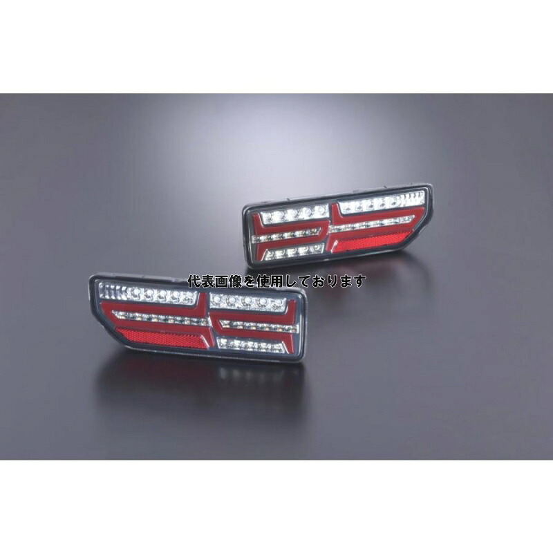 Motor Farm (モーターファーム) JB64 スピアチューブ LED テールランプ クローム SUZUKI ジムニー ＪＢ64/ＪＢ74 64EX-SCL-CHR