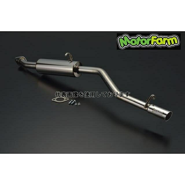 モーターファーム FARMエキゾーストシステム ヒルクライマー JA11/JA51/JB31 SUZUKI ジムニー ＪＡ11/51/ＪＢ31前期 品番FSM11 純正バンパー取付可能