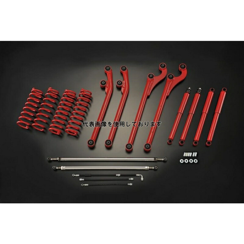 Motor Farm (モーターファーム) 【FARM SSPROJB SET】 JB23/33/43 コイルスプリング2インチUPキット SUZUKI ジムニー ＪＢ23/33/43 FSSPROJB2-RD