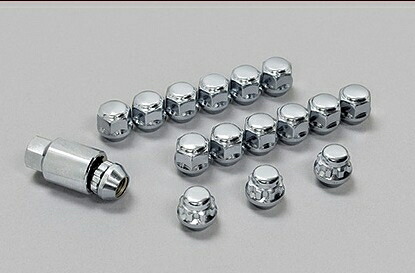 【メーカー直送品】無限 ホイールナット&ロックセット ショートタイプ シルバー N-ONE 1507～ 08181-XXB-K1S0-S 4527377240007