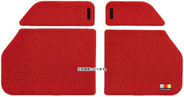 無限 (MUGEN) スポーツラゲッジマット RP6・7・8 レッド 08P11-XNS -K0S0-RR