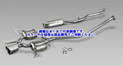 【メーカー直送品】無限 CIVIC (FK7・FC1） スポーツエキゾーストシステム 18000-XNCG-K0S0