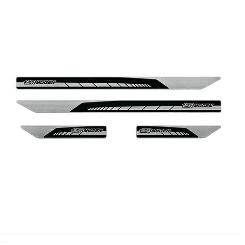 【メーカー直送品】無限 スカッフプレート ブラック シビック ハッチバック/タイプR/セダン FK7・8/FC1 L15C/K20C/L15B 2017/09~ 品番84200-XNCD-K0S0-BK|ゼンリンドライバーズステーション