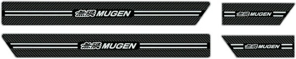 MUGEN (無限) 【スカッフプレート】 ホンダ フィット GR1~8 84200-XNN -K0S0 ブラック