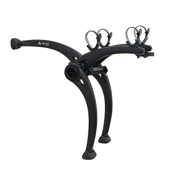 Terzo キャリア ラック サイクルギア Terzo Ec16bk ゼンリンドライバーズステーション 車用品 2台積