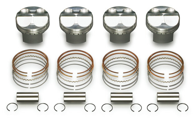 戸田レーシング HONDA シビック、インテグラ、アコード K20Aハイコンプ鍛造ピストンKIT 直径86.00×86.0mm 13010-K20-000